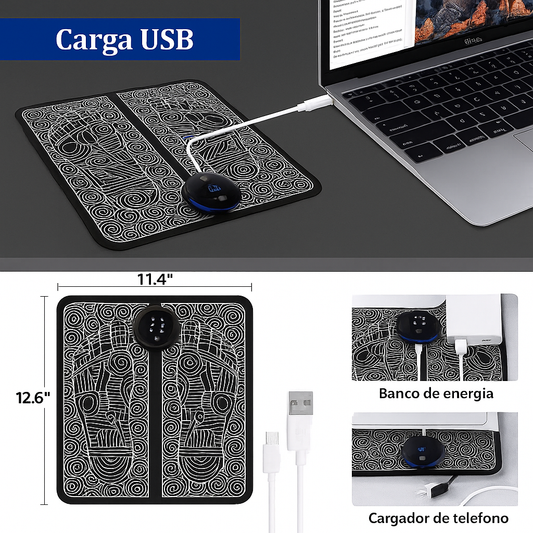 2X1 NEUROFLEX - TAPETE ELÉCTRICO PARA DOLOR DE PIES